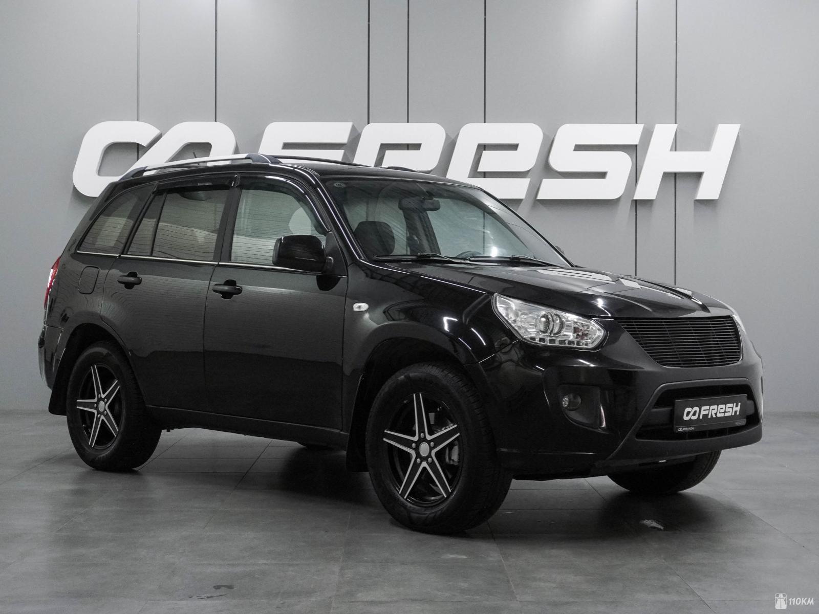 Chery, Tiggo (T11), I Рестайлинг (FL), 1598, 126, бензин, внедорожник, механика, передний привод, среднее состояние, левый, черный, 599 000 ₽