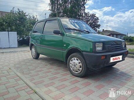 ВАЗ (Lada), 1111 Ока, 700, 49, бензин, хэтчбек, механика, передний привод, среднее состояние, левый, зеленый, 150 000 ₽