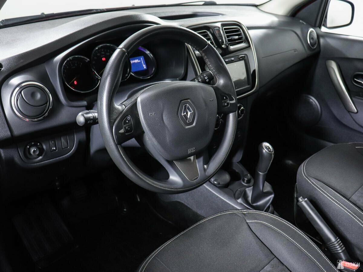 Renault, Sandero, 1600, , бензин, хэтчбек, механика, передний привод, среднее состояние, левый, красный, 575 000 ₽