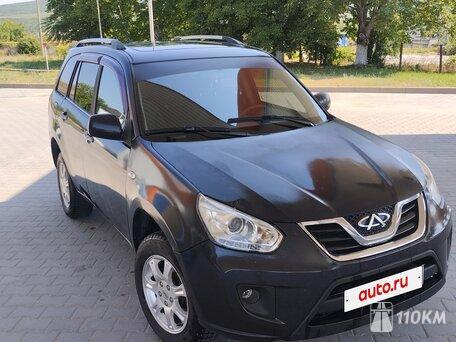 Chery, Tiggo (T11), 1800, 126 / 93 при 6150, бензин, внедорожник, механика, передний привод, среднее состояние, левый, черный, 420 000 ₽